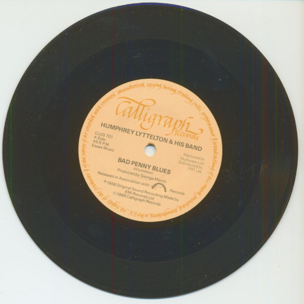Bad Penny Blues - Feline Stomp (7inch Single, 45rpm, PS, SC)