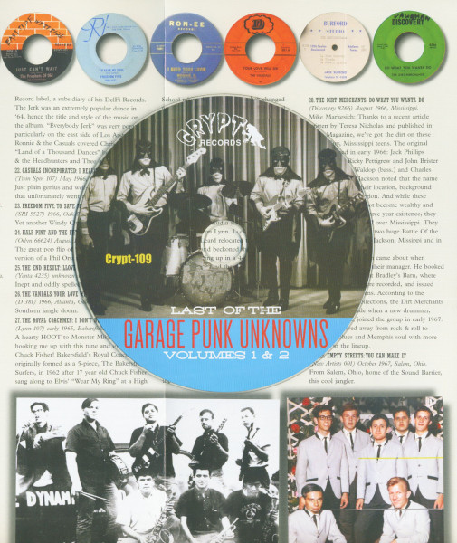 Last Of The Garage Punk Unknowns Vol.1 & 2 (CD)