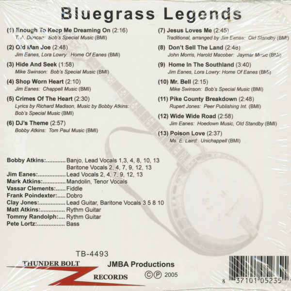 Bluegrass Legends (CD)