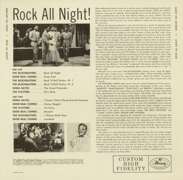 Rock All Night - Soundtrack (LP)
