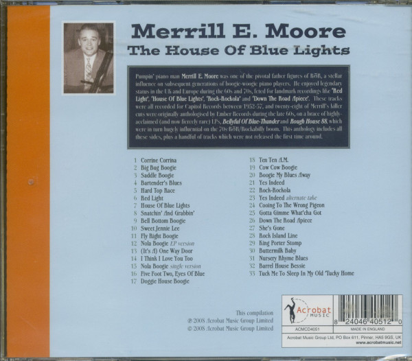 The House of Blue Lights (CD)