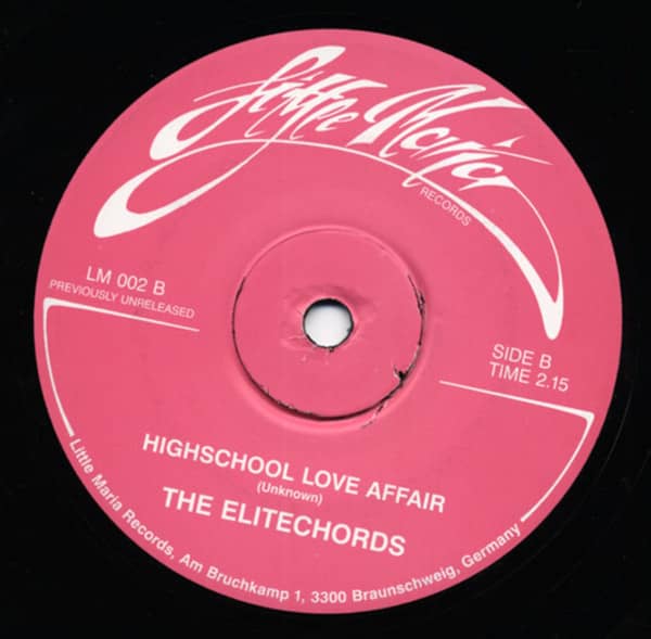 Tears In My Eye - Highschool Love Affair (7inch, 45rpm, SC)