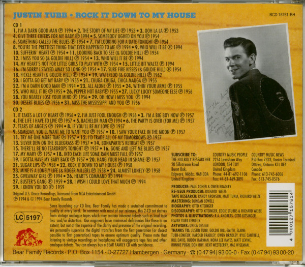 Rock It Down To My House (2-CD)