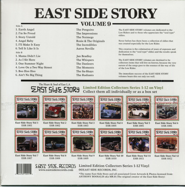 East Side Story Vol.1-12 (13-LP Box-Set, Ltd.)