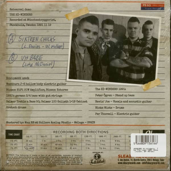 The Lost 1991 Demo (7inch, 45rpm)
