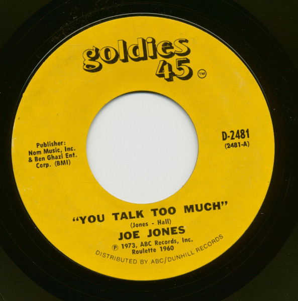 You Talk Too Much - I Love You Still (7inch, 45rpm) You Talk Too Much - I Love You Still (7inch, 45rpm)