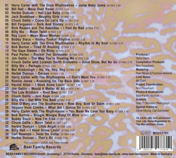Vol.52 - That'll Flat Git It! Rockabilly & Rock 'n' Roll From The Vaults Of Mar-Vel' and Glenn Records (CD)