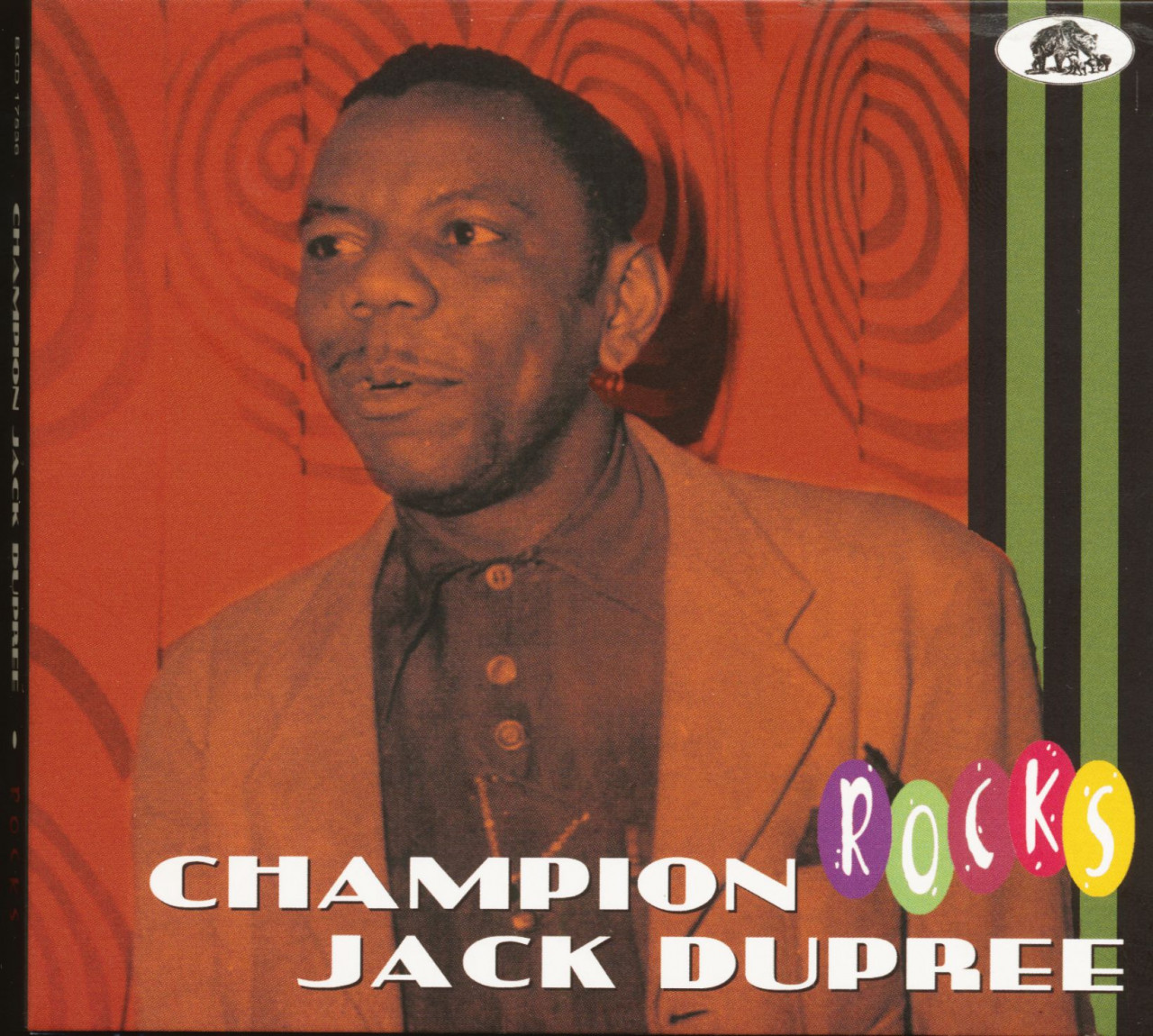 Champion Jack Dupree CD: Champion Jack Dupree - Rocks (CD) - Bear