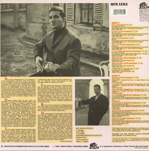 Seul Au Monde - Freddy Quinn Edition 5 (LP)