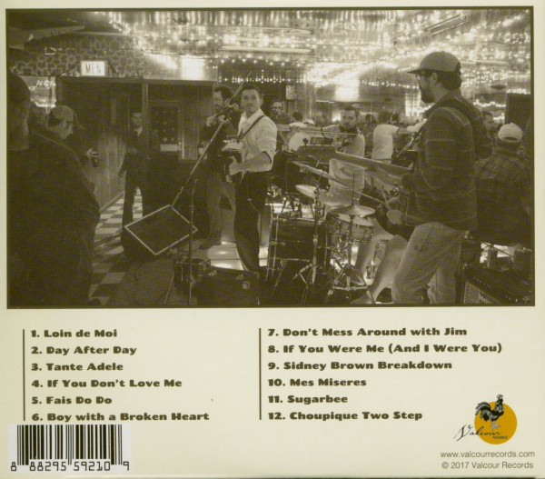 Kyle Huval And The Dixie Club Ramblers - Straight Allons (CD)