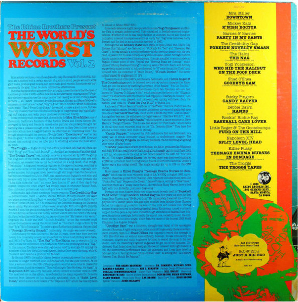 The World Worst Records Vol.2 (LP)