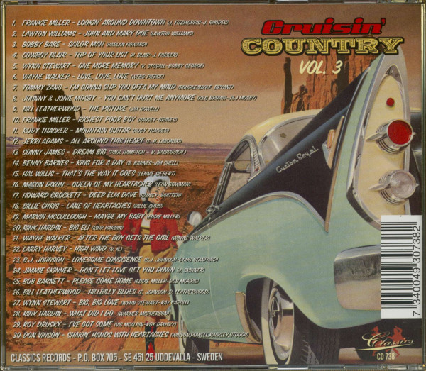 Cruisin' Country Vol.3 (CD)