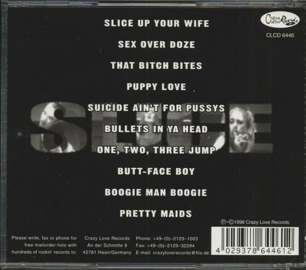 Slice Up Your Wife (CD)