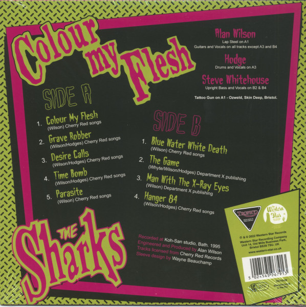 Colour My Flesh (LP, 10inch, colored Vinyl)