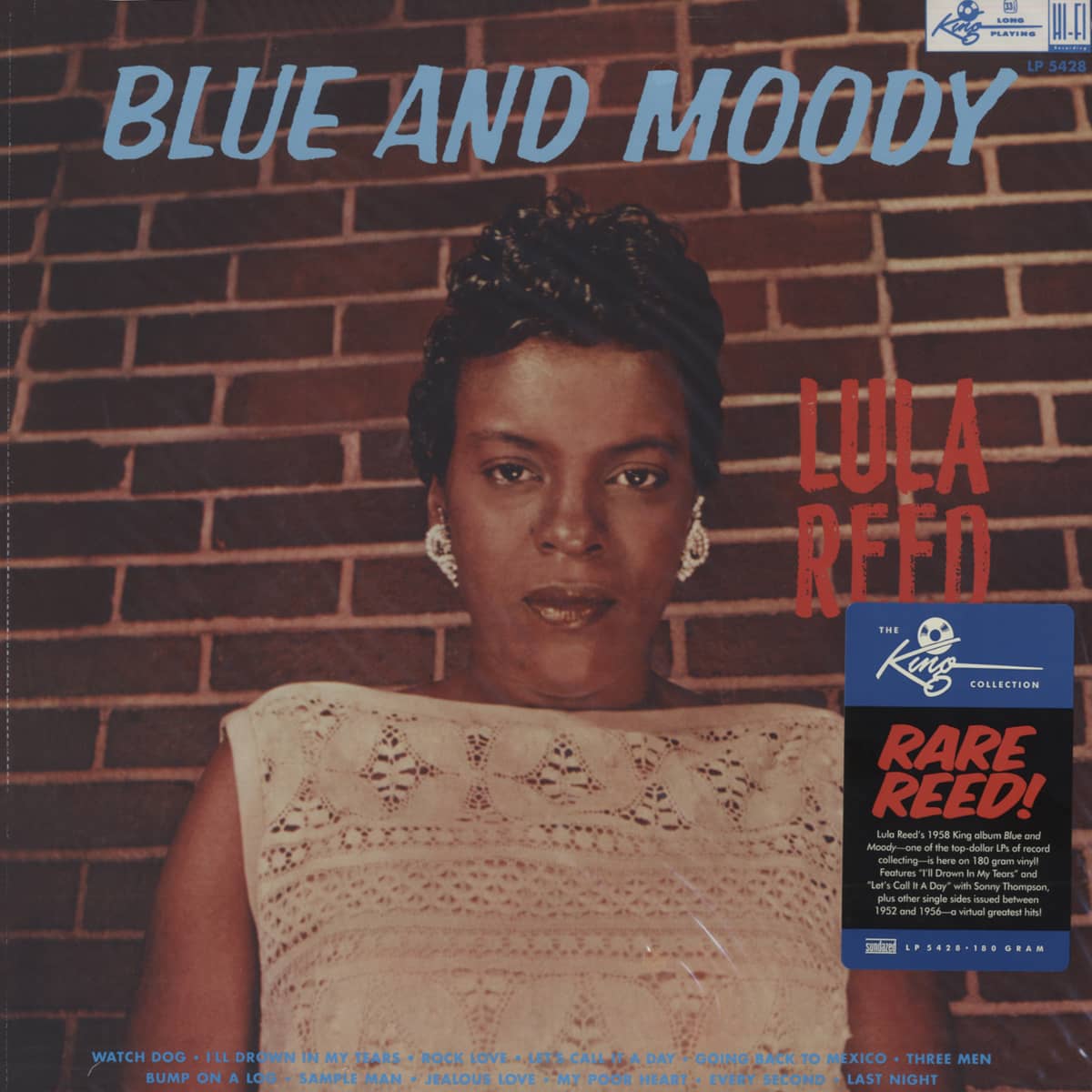 Lula Reed Singer Lula Reed LP: Blue And Moody - Bear Family Records