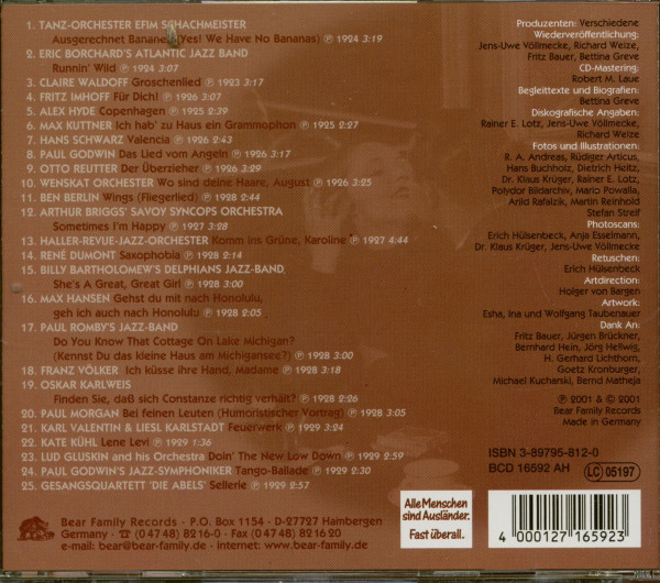 Die 20er Jahre - Polydor, Die Geschichte einer deutschen Schallplattenmarke
