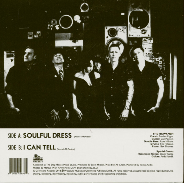 Soulful Dress - I Can Tell (7inch, 45rpm, PS, SC)