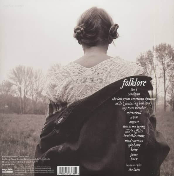 Folklore (2-LP, Colored Vinyl, Ltd.)