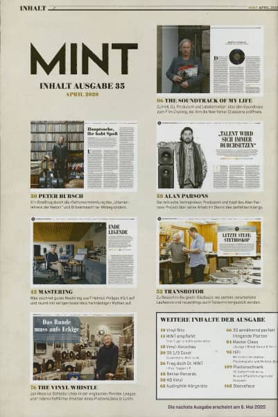 Mint Magazin #35, 04/20