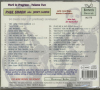 Preview: Work In Progress, Vol.2 - Early Recordings, Demos & Outtakes (CD) Preview: Work In Progress, Vol.2 - Early Recordings, Demos & Outtakes (CD)