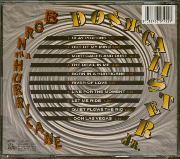Born In A Hurricane (CD)