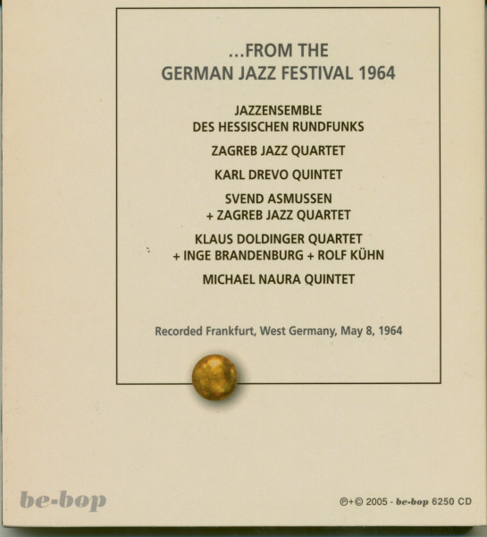 From The German Jazz Festival 1964 (CD)