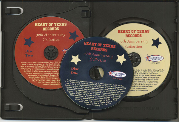 Heart Of Texas Country Music Association - 30th Anniversary Collection (3-CD)