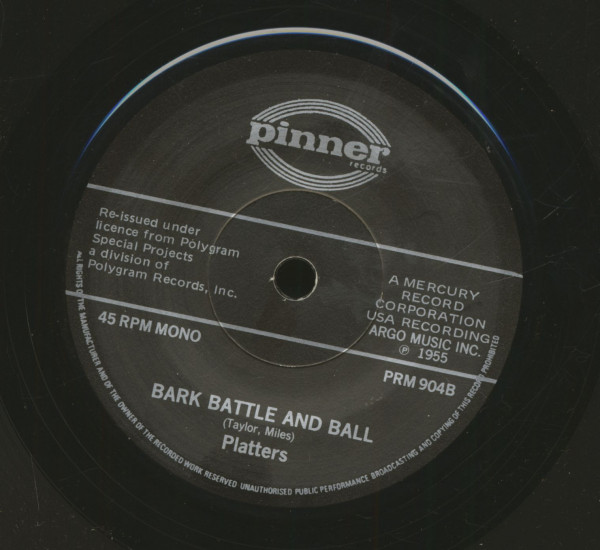 Ma Ma Ma Marie - Bark Battle And Ball (7inch, 45rpm, SC)