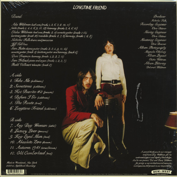 Longtime Friend (LP, colored Vinyl, Ltd.)