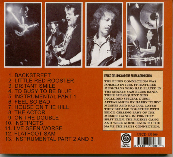 Eelco Gelling & The Bluesconnection (CD)
