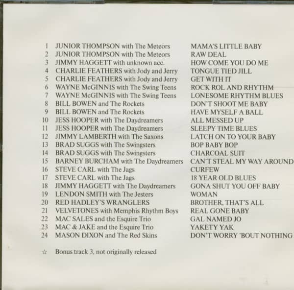 Meteor Rockabillies (CD)