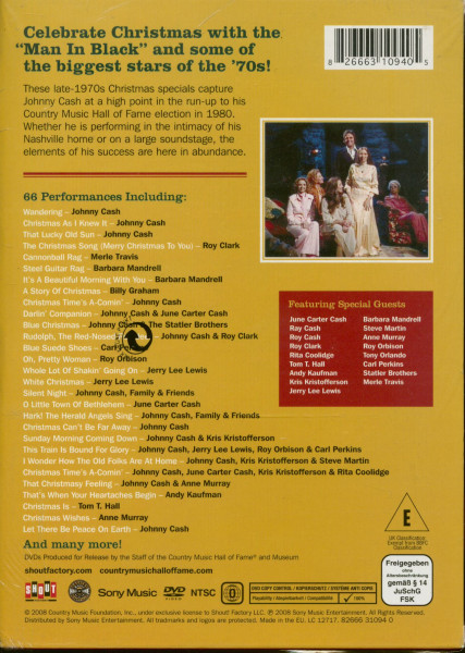 The Johnny Cash Christmas Specials 1976-79 (4-DVD)