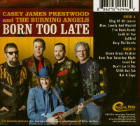 Preview: Casey James Prestwood And The Burning Angels - Born Too Late (CD) Preview: Casey James Prestwood And The Burning Angels - Born Too Late (CD)