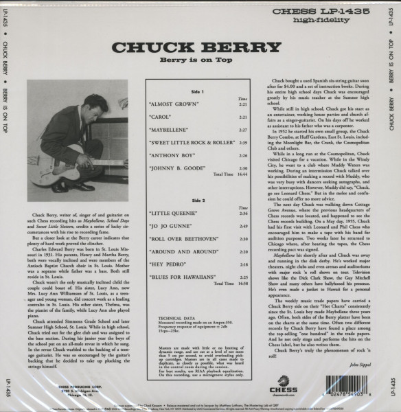 Berry Is On Top (LP, 180g Vinyl)