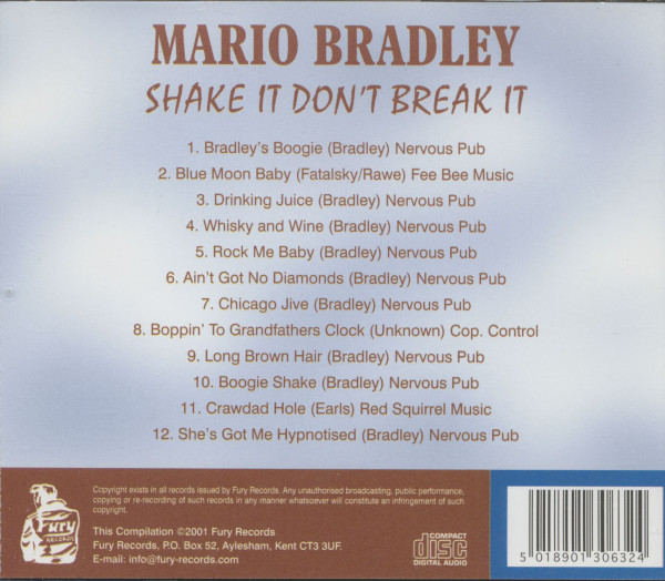 Shake It Don't Break It (CD)
