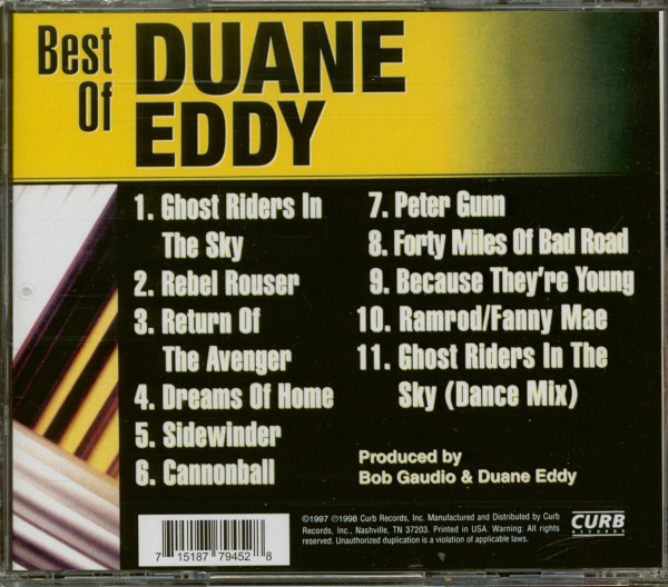 Best Of Duane Eddy CD)