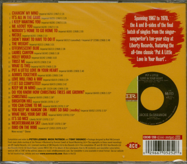 Keep Me In Mind - The Complete Imperial And Liberty Singles Vol.3 (CD)