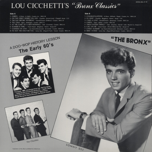 Lou Cicchetti's - Bronx Classics - The Bronx (Viny-LP)