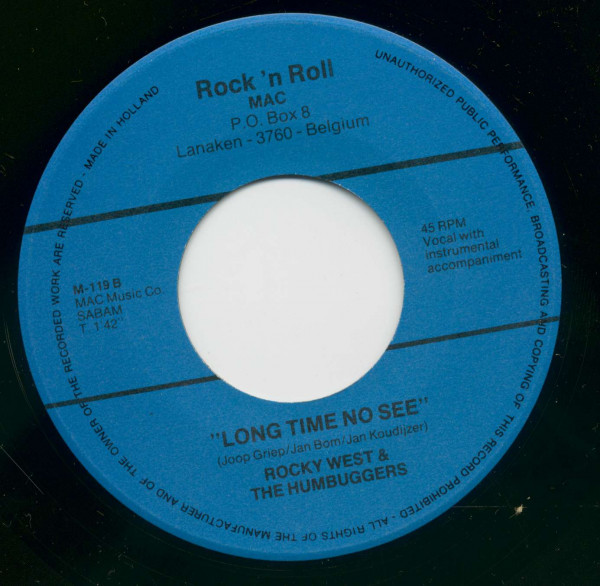 No Matter What You Do - Long Time No See (7inch, 45rpm, BC)