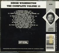 Preview: The Complete Dinah Washington Vol.13 (CD) Preview: The Complete Dinah Washington Vol.13 (CD)