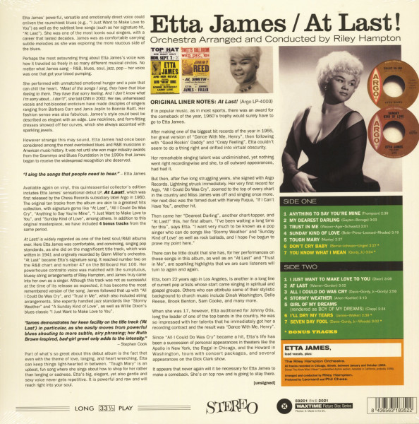 At Last! (LP, Picture Disc, 180g Vinyl)