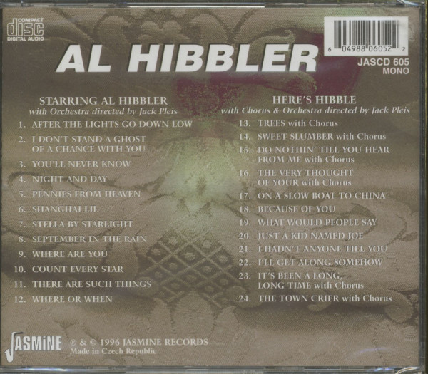 Starring - Here's Hibbler (CD)