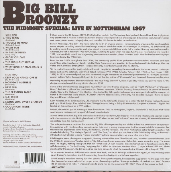 The Midnight Special - Live In Nottingham 1957 (LP, colored Vinyl, Ltd.)