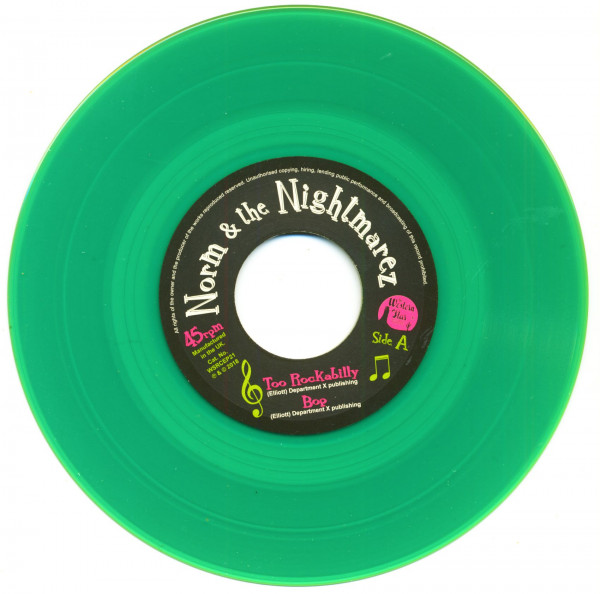 Wild 'n' Rockin' (7inch, EP, 45rpm, PS, Green Vinyl)