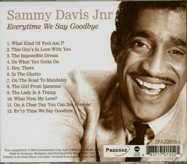 Everytime We Say Goodbye (CD)
