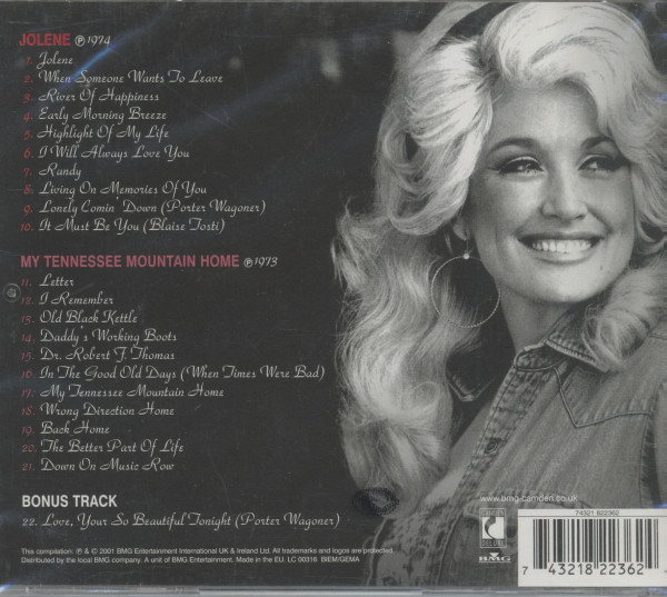 Jolene - My Tennessee Mountain Home (CD)