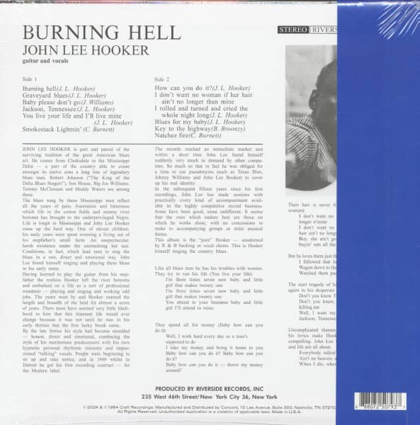 Burning Hell (LP)