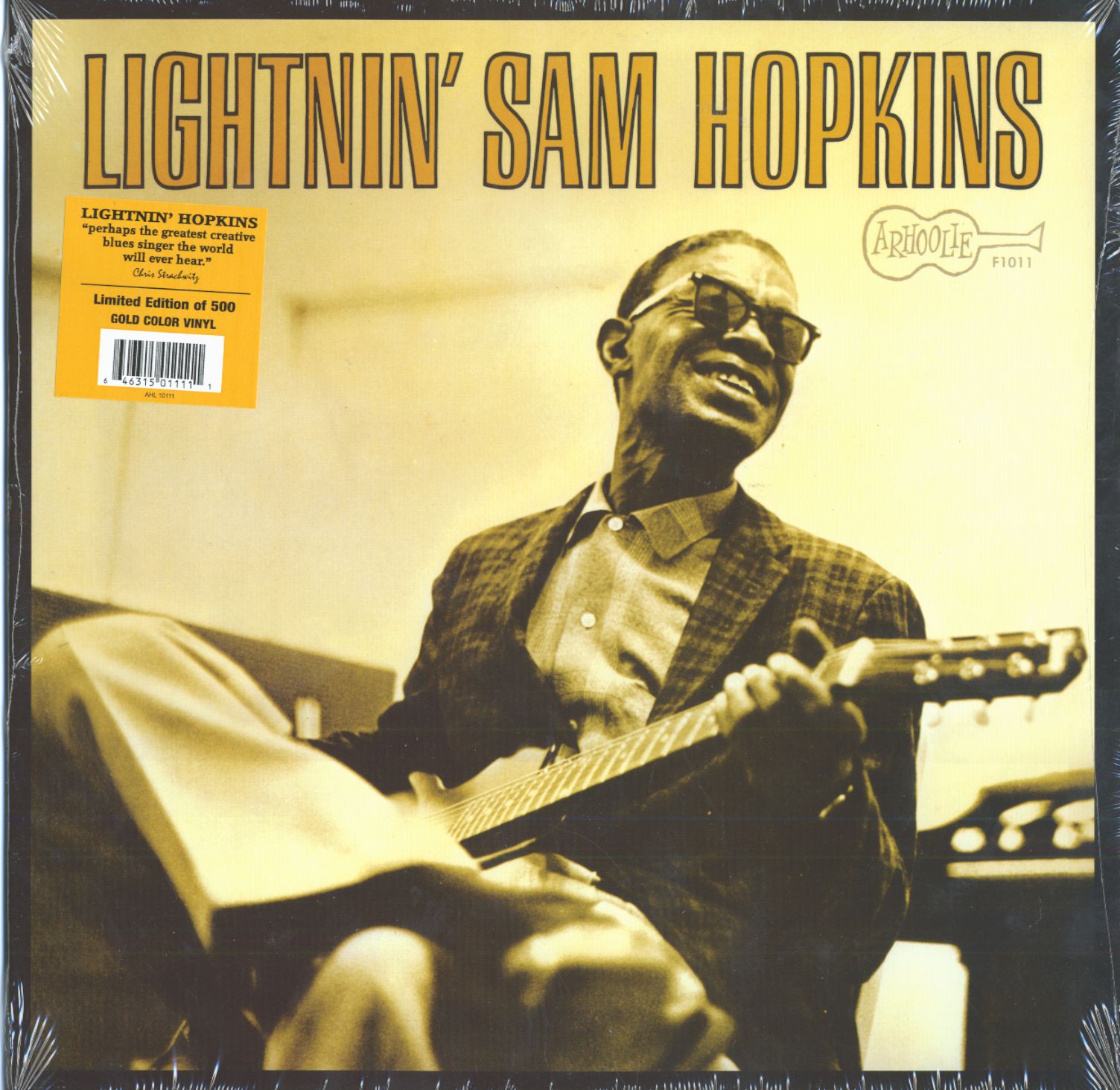 Lightnin' Hopkins LP Lightnin' Sam Hopkins (LP, Ltd).) Bear Family