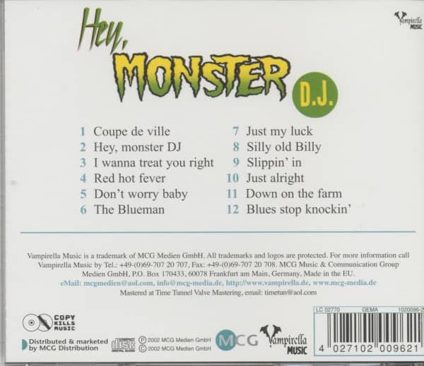 Hey, Monster D.J. (CD)