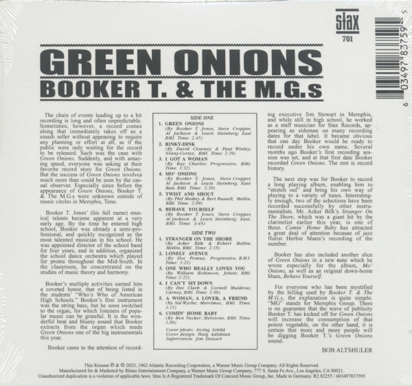 Green Onions (CD)